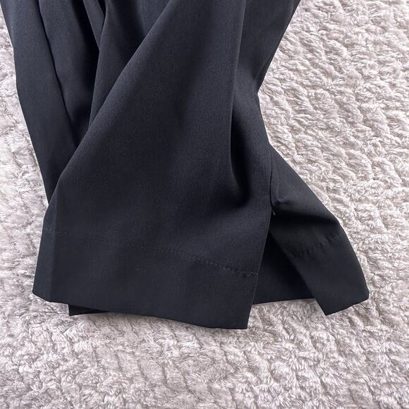 WOMEN'S NIKE GOLF Black Dri-Fit Capri Bottoms Pants Slash Pockets sz 4 Stretchy - Picture 10 of 13
